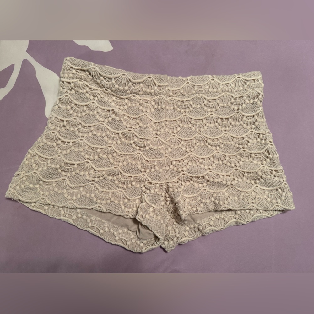 Express crochet shorts